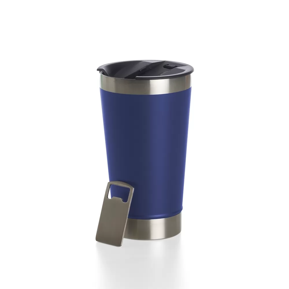 Copo Térmico 500ml com Abridor Personalizado Copo Térmico 500ml com Abridor Personalizado