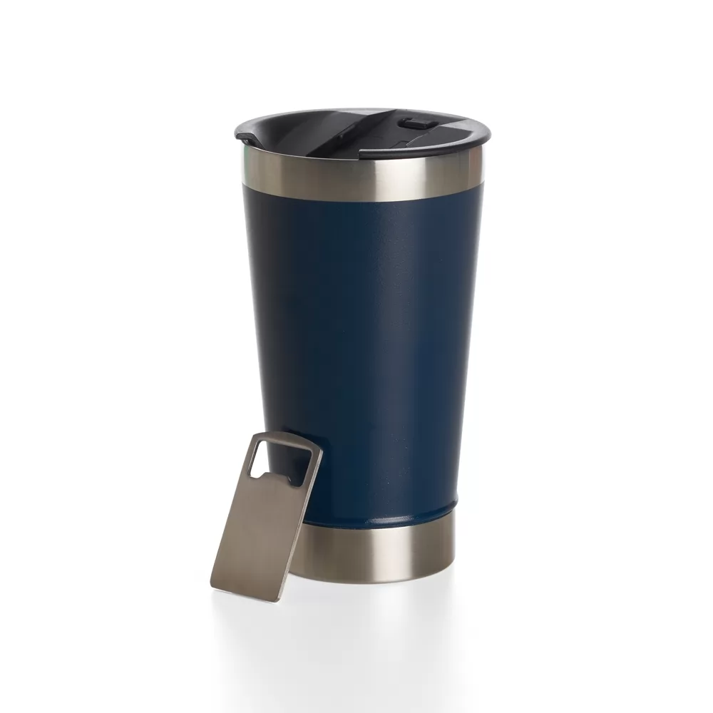 Copo Térmico 500ml com Abridor Personalizado Copo Térmico 500ml com Abridor Personalizado