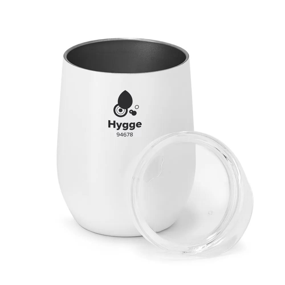 Copo térmico de viagem em aço inox 400 mL Personalizado Copo térmico de viagem em aço inox 400 mL Personalizado