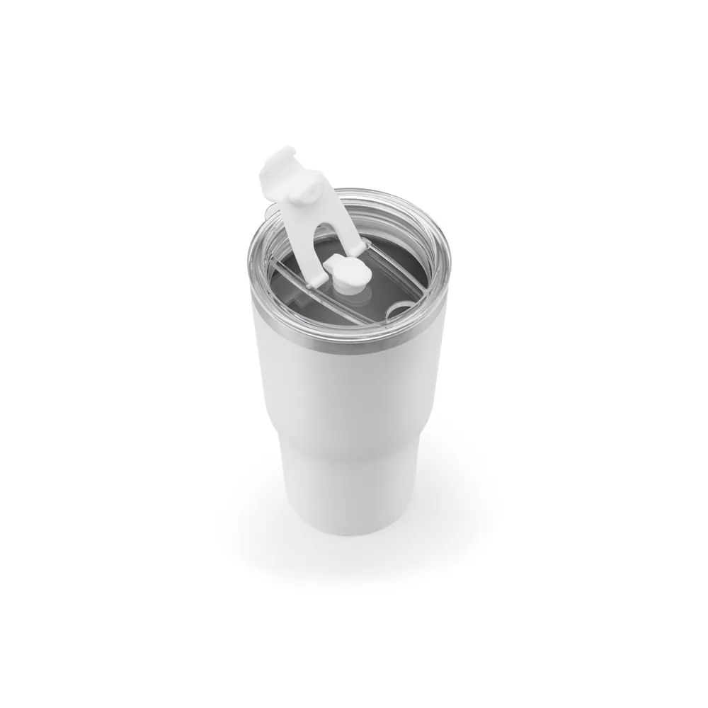 Copo Térmico de Viagem em Aço Inox Reciclado 600 ml Personalizado Copo Térmico de Viagem em Aço Inox Reciclado 600 ml Personalizado