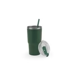 Copo Térmico de Viagem em Aço Inox Reciclado 600 ml Personalizado Copo Térmico de Viagem em Aço Inox Reciclado 600 ml Personalizado