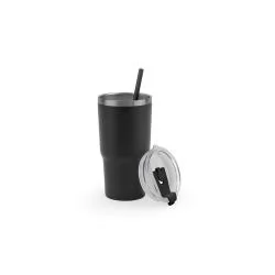 Copo Térmico de Viagem em Aço Inox Reciclado 600 ml Personalizado Copo Térmico de Viagem em Aço Inox Reciclado 600 ml Personalizado