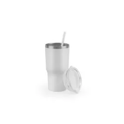 Copo Térmico de Viagem em Aço Inox Reciclado 600 ml Personalizado Copo Térmico de Viagem em Aço Inox Reciclado 600 ml Personalizado