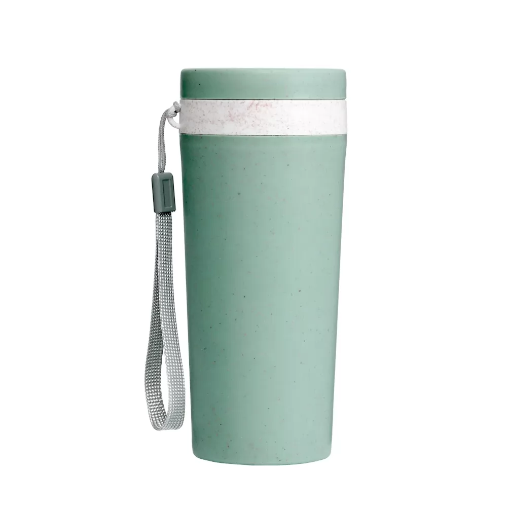Copo Térmico Fibra de Bambu de 350ml Personalizado Copo Térmico Fibra de Bambu de 350ml Personalizado