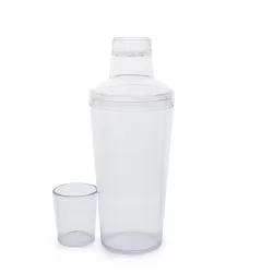 Coqueteleira Acrílico 565ml Personalizada Coqueteleira Acrílico 565ml Personalizada