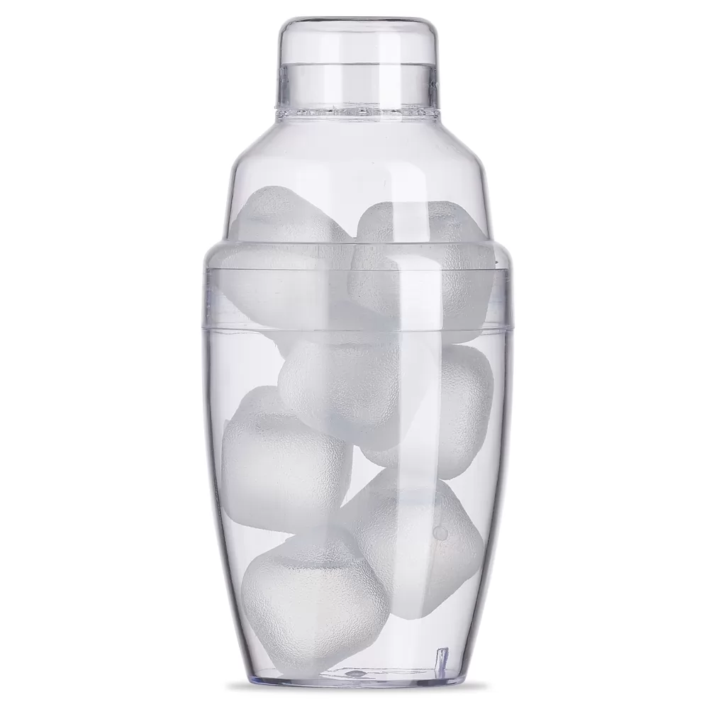 Coqueteleira com Gelo Ecológico Personalizada Coqueteleira com Gelo Ecológico Personalizada