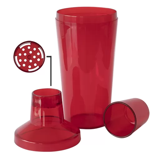 Coqueteleira Plástica 500ml Personalizada Coqueteleira Plástica 500ml Personalizada