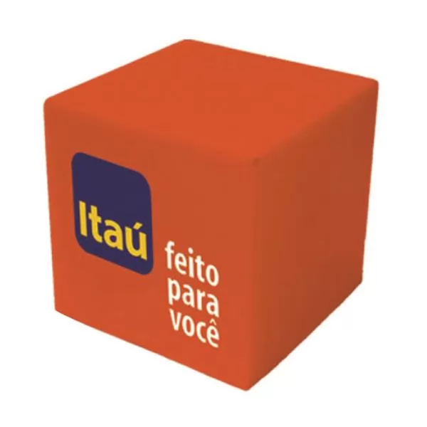 Cubo Anti Stress em Vinil Personalizado Cubo Anti Stress em Vinil Personalizado