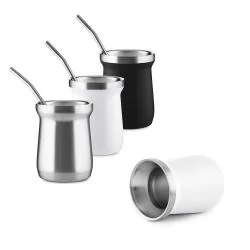 Cuia Térmica Inox 250ml Personalizada 