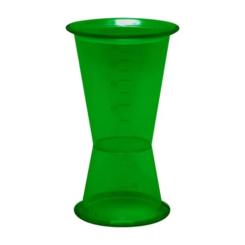 Dosador Duplo Dueto 50 ml / 25ml Personalizado Dosador Duplo Dueto 50 ml / 25ml Personalizado