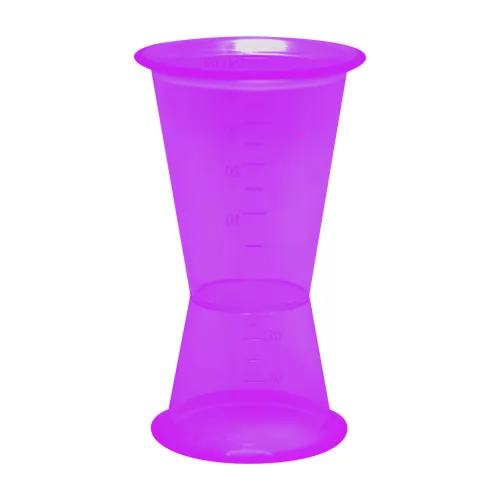 Dosador Duplo Dueto 50 ml / 25ml Personalizado Dosador Duplo Dueto 50 ml / 25ml Personalizado