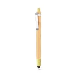 Esferográfica de Bambu com Touch Personalizada Esferográfica de Bambu com Touch Personalizada