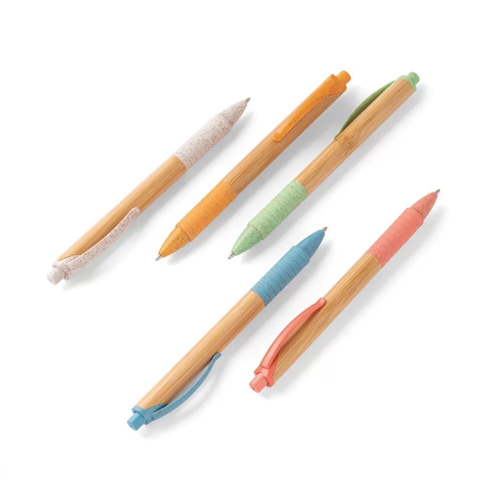 Esferográfica de Bambu Personalizada Esferográfica de Bambu Personalizada
