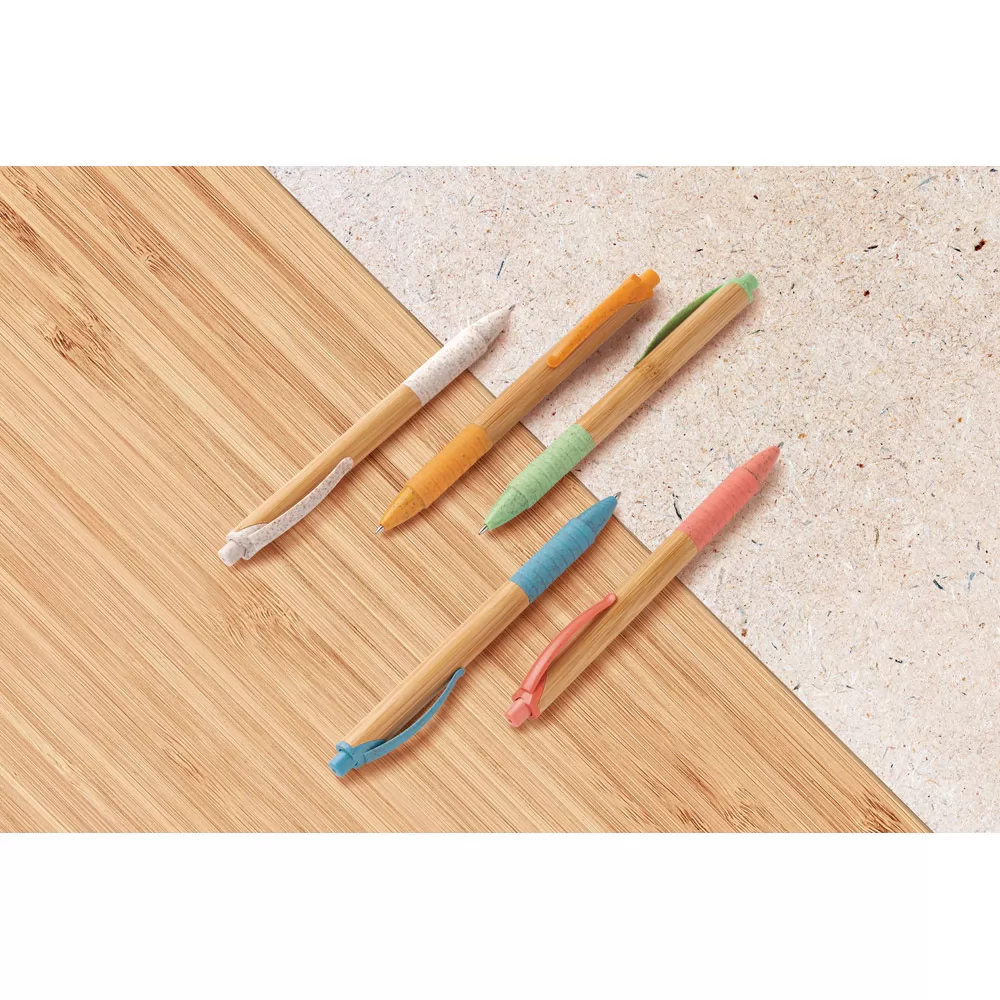 Esferográfica de Bambu Personalizada Esferográfica de Bambu Personalizada