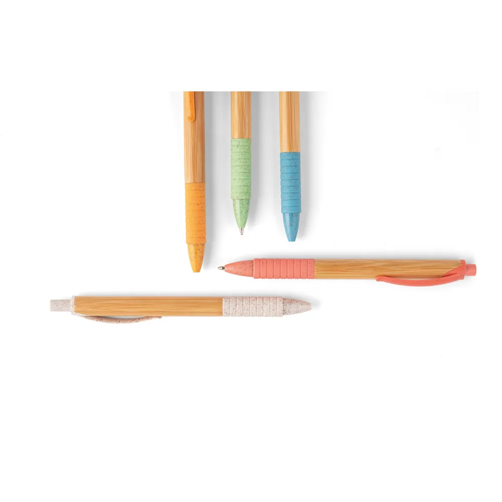 Esferográfica de Bambu Personalizada Esferográfica de Bambu Personalizada