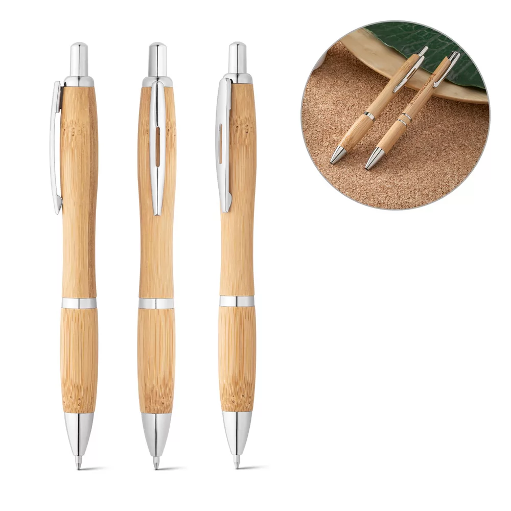 Esferográfica em Bambu Personalizada Esferográfica em Bambu Personalizada