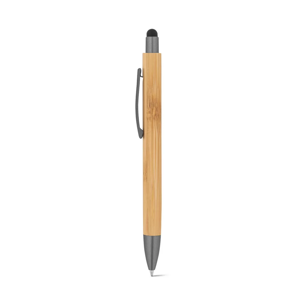 Esferográfica em bambu Personalizada Esferográfica em bambu Personalizada