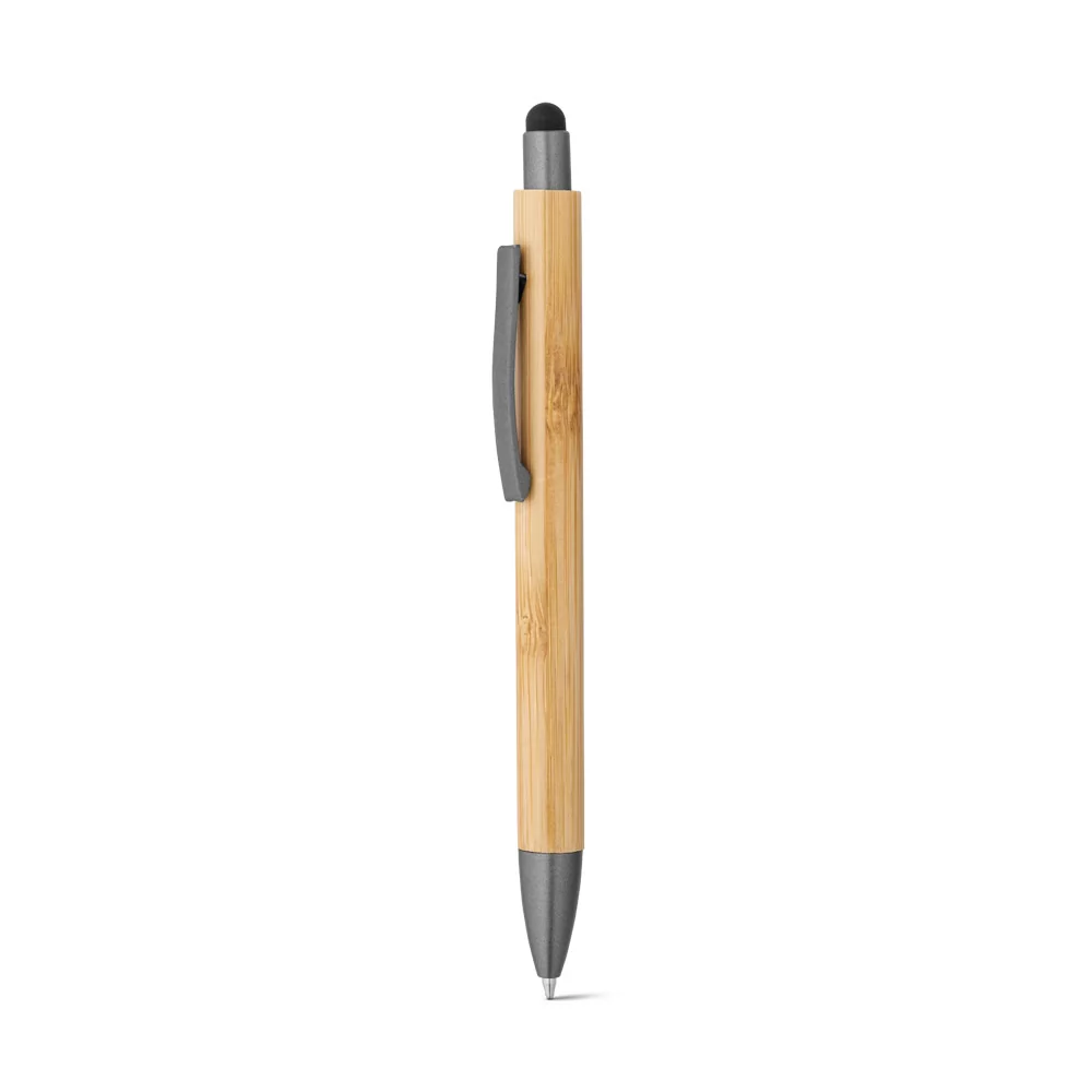 Esferográfica em bambu Personalizada Esferográfica em bambu Personalizada