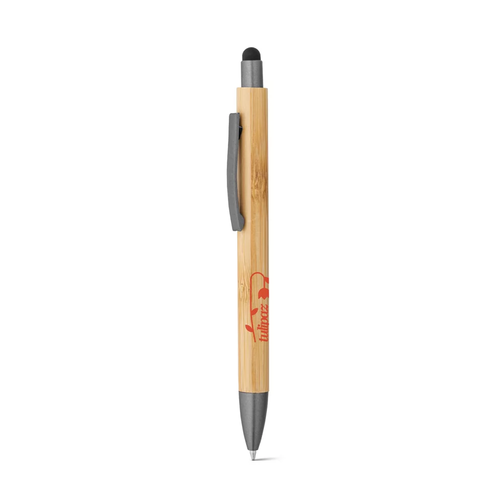 Esferográfica em bambu Personalizada Esferográfica em bambu Personalizada