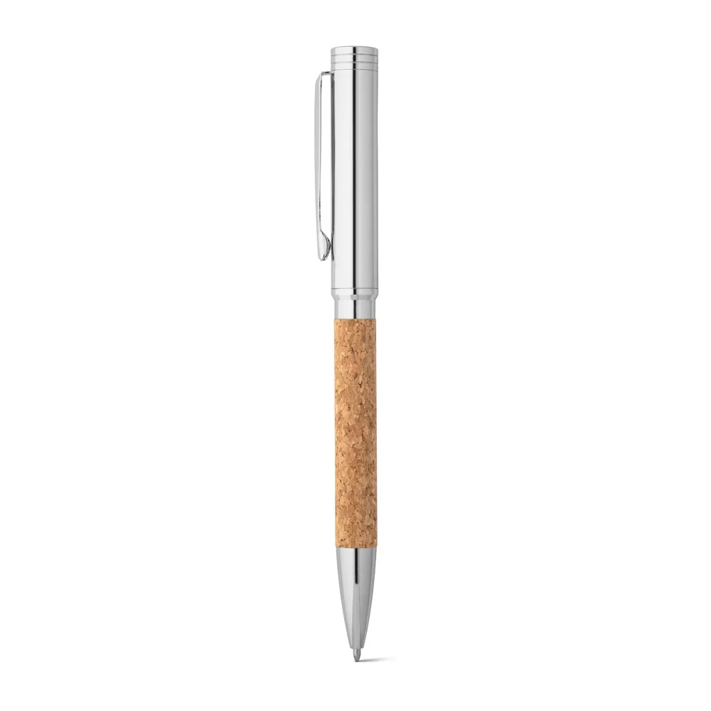 Esferográfica em cortiça e metal Personalizada Esferográfica em cortiça e metal Personalizada