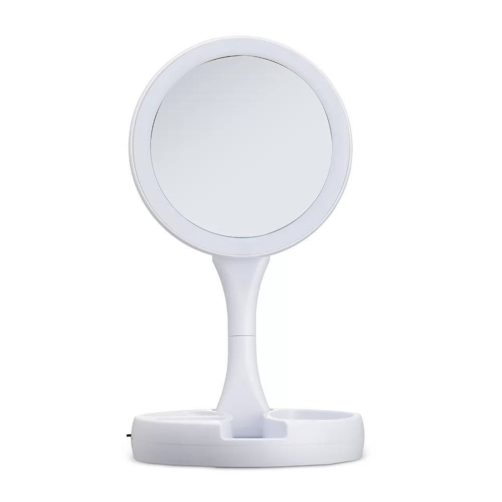 Espelho Dobrável com Led Recarregável Personalizado Espelho Dobrável com Led Recarregável Personalizado