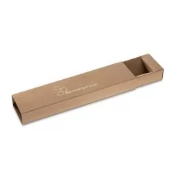 Estojo de Papel Kraft para uma Caneta Personalizado Estojo de Papel Kraft para uma Caneta Personalizado