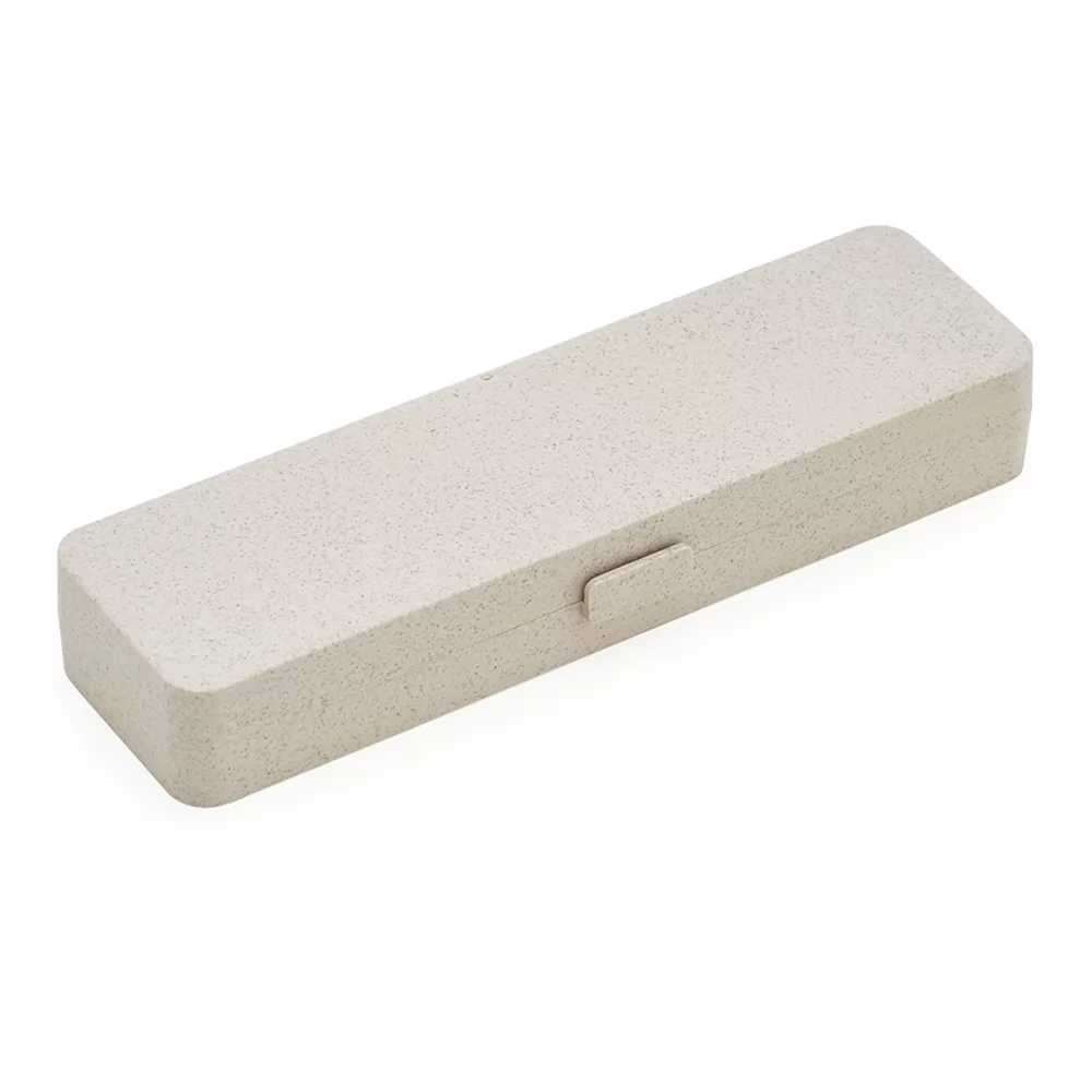 Estojo Fibra de Bambu Personalizado Estojo Fibra de Bambu Personalizado