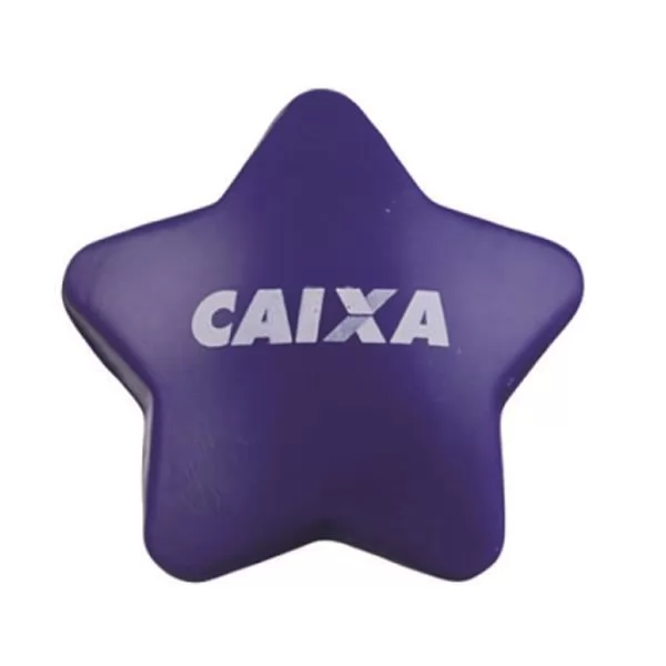Estrela Anti Stress em Vinil Personalizada Estrela Anti Stress em Vinil Personalizada