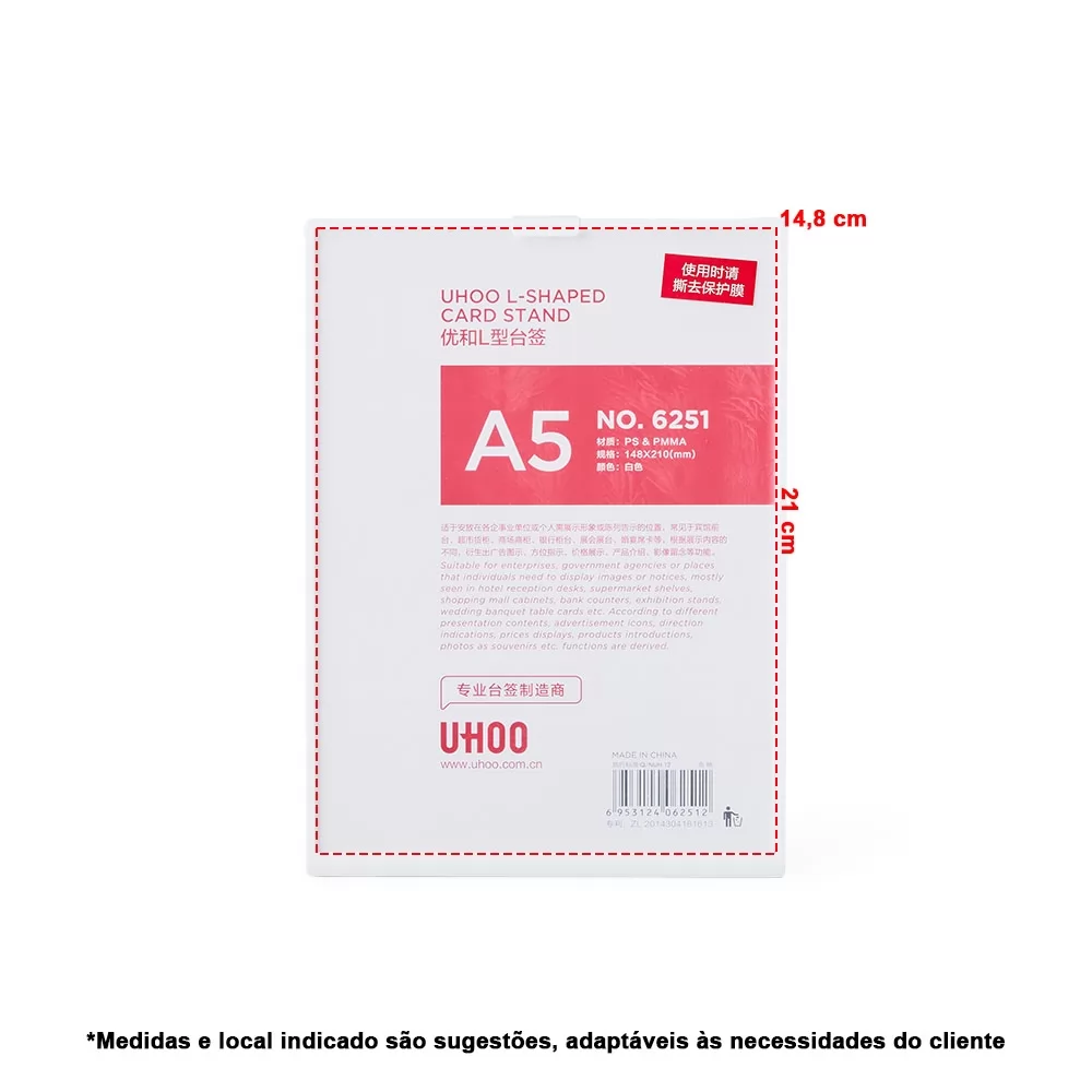 Expositor Porta Retrato A5 Personalizado Expositor Porta Retrato A5 Personalizado