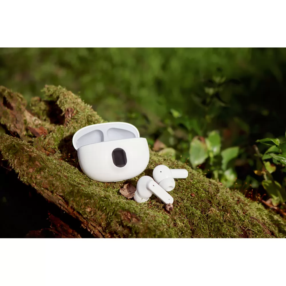 Fone de Ouvido Bluetooth em ABS Reciclado Personalizado