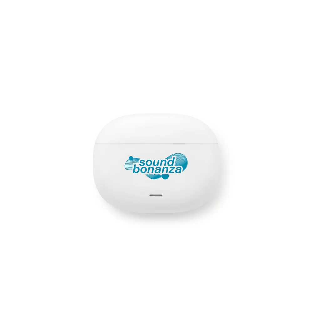 Fone de ouvido wireless em ABS 100% reciclado Personalizado Fone de ouvido wireless em ABS 100% reciclado Personalizado