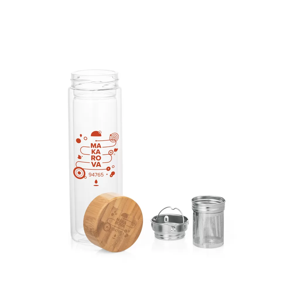 Garrafa com infusores 490 ml Personalizada Garrafa com infusores 490 ml Personalizada
