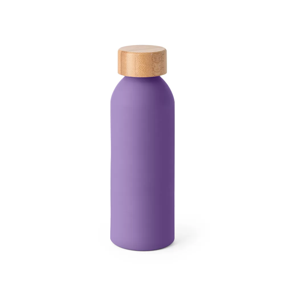 Garrafa de Alumínio 550ml Emborrachada Personalizada Garrafa de Alumínio 550ml Emborrachada Personalizada