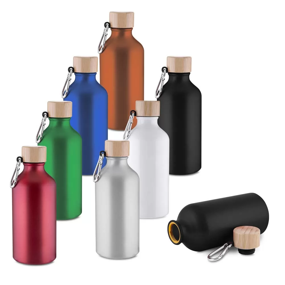 Garrafa de Alumínio Reciclado 550 ml Personalizada Garrafa de Alumínio Reciclado 550 ml Personalizada