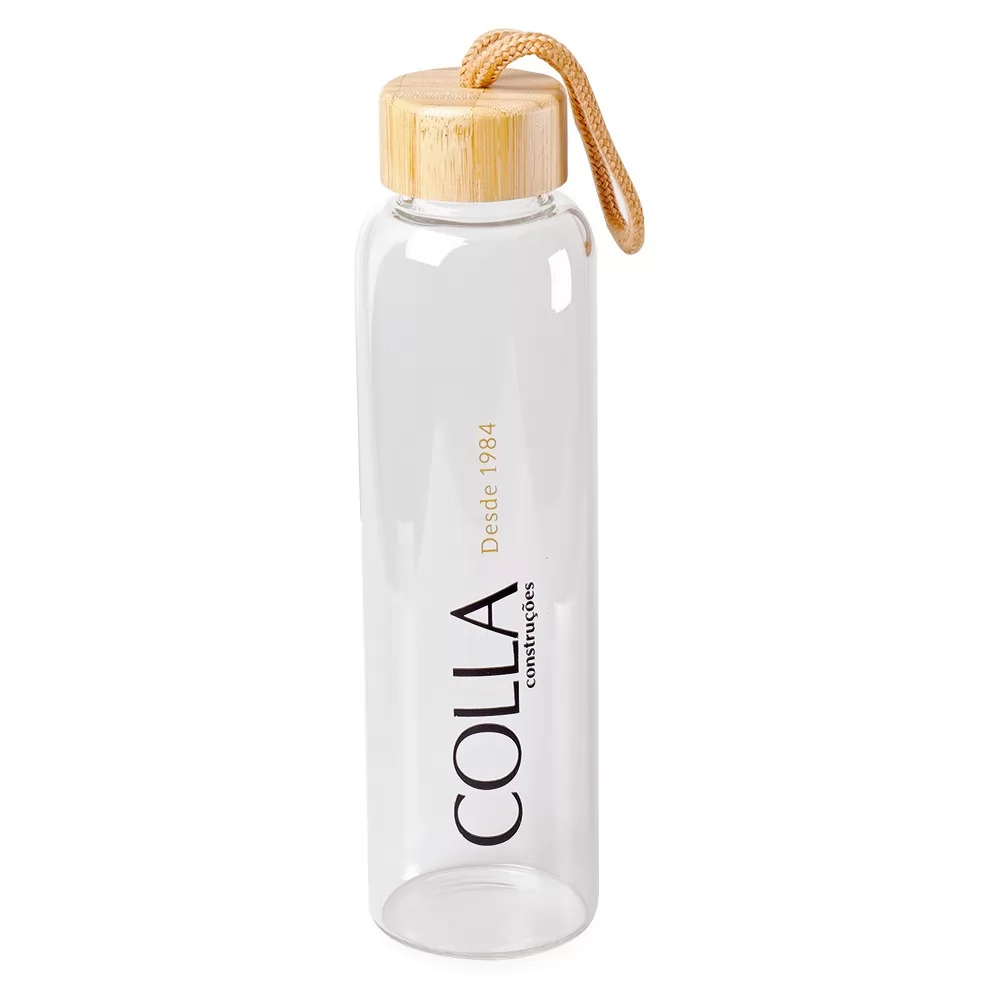 Garrafa de VIdro 600ml Personalizada Garrafa de VIdro 600ml Personalizada