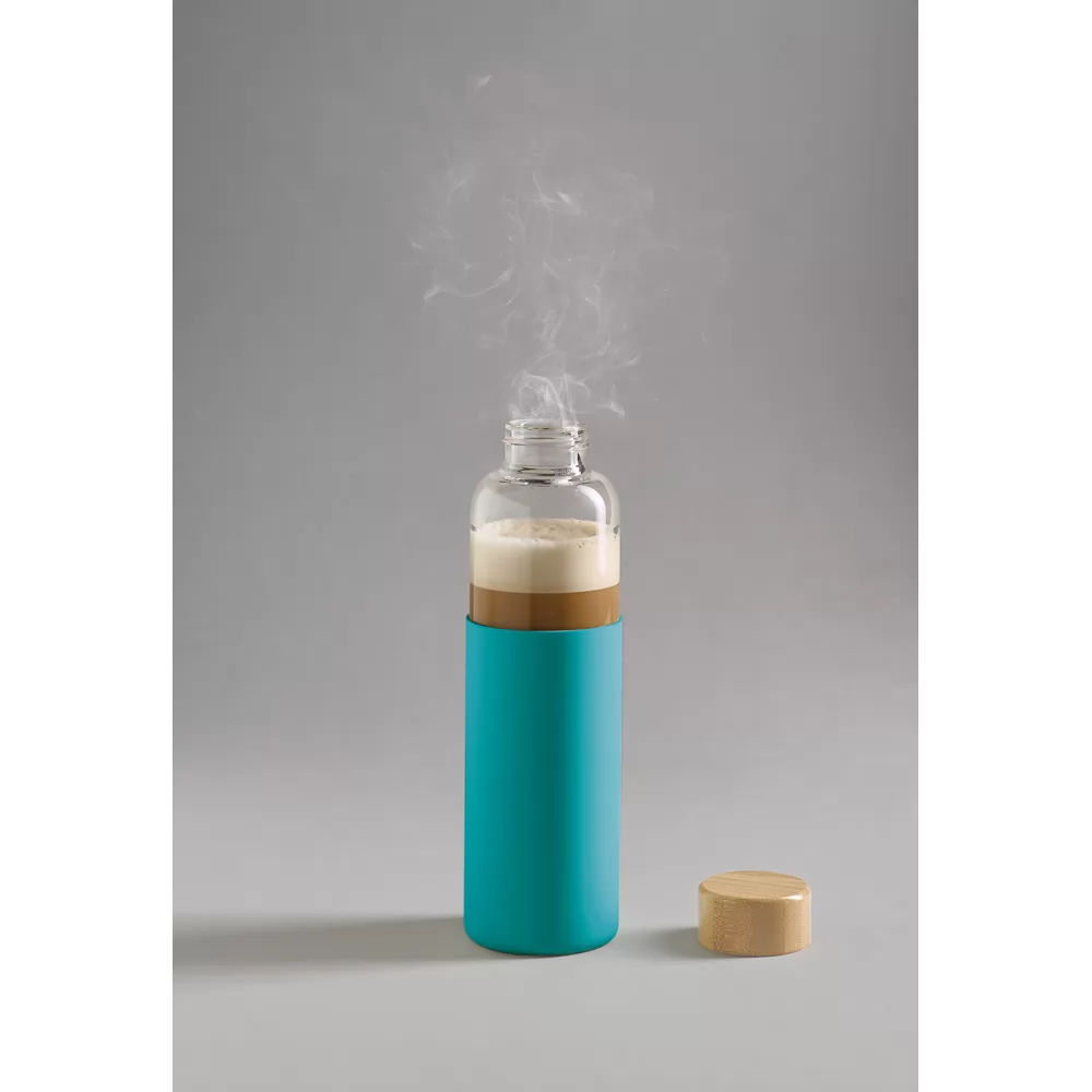 Garrafa de Vidro Borossilicato 600ml Personalizada Garrafa de Vidro Borossilicato 600ml Personalizada