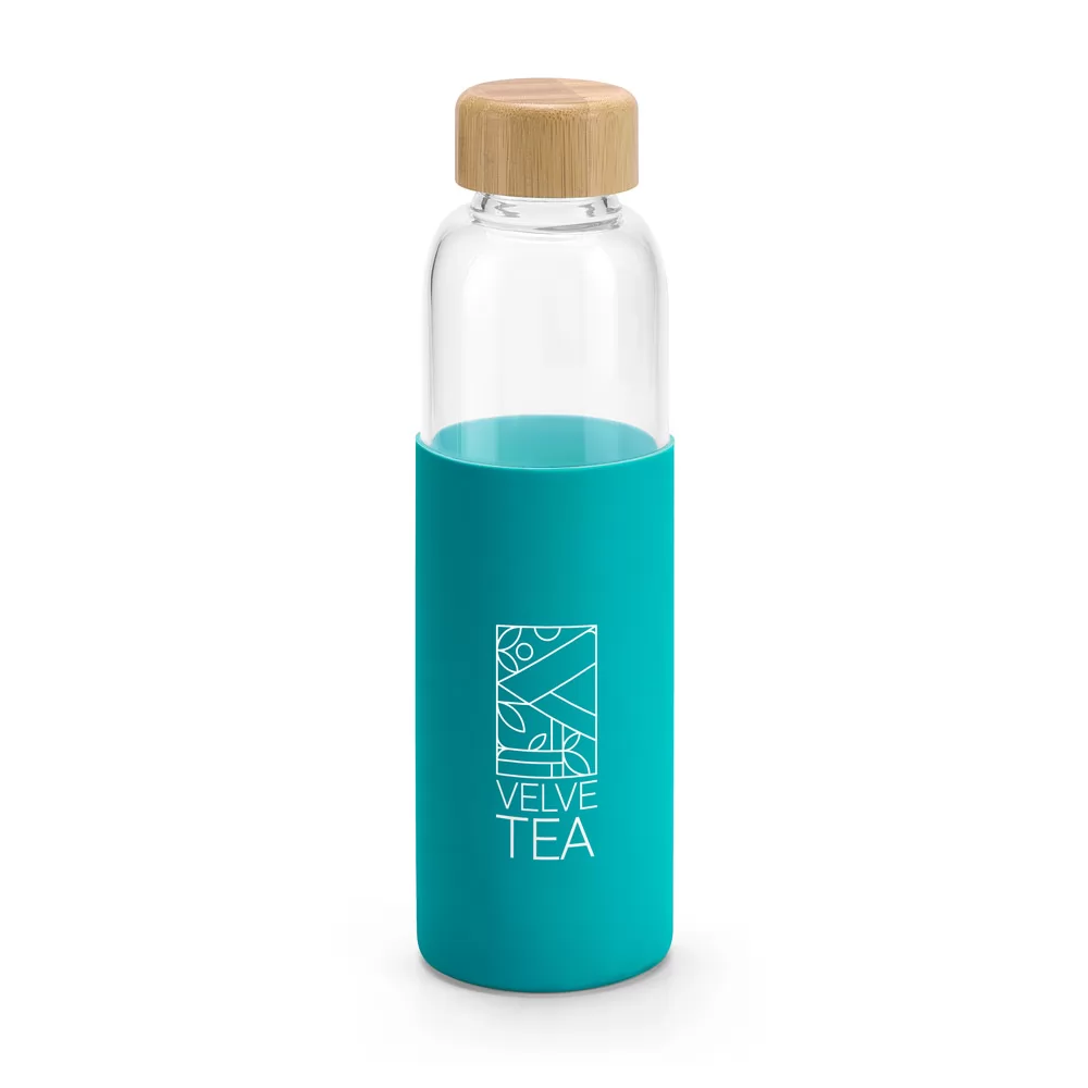 Garrafa de Vidro Borossilicato 600ml Personalizada Garrafa de Vidro Borossilicato 600ml Personalizada