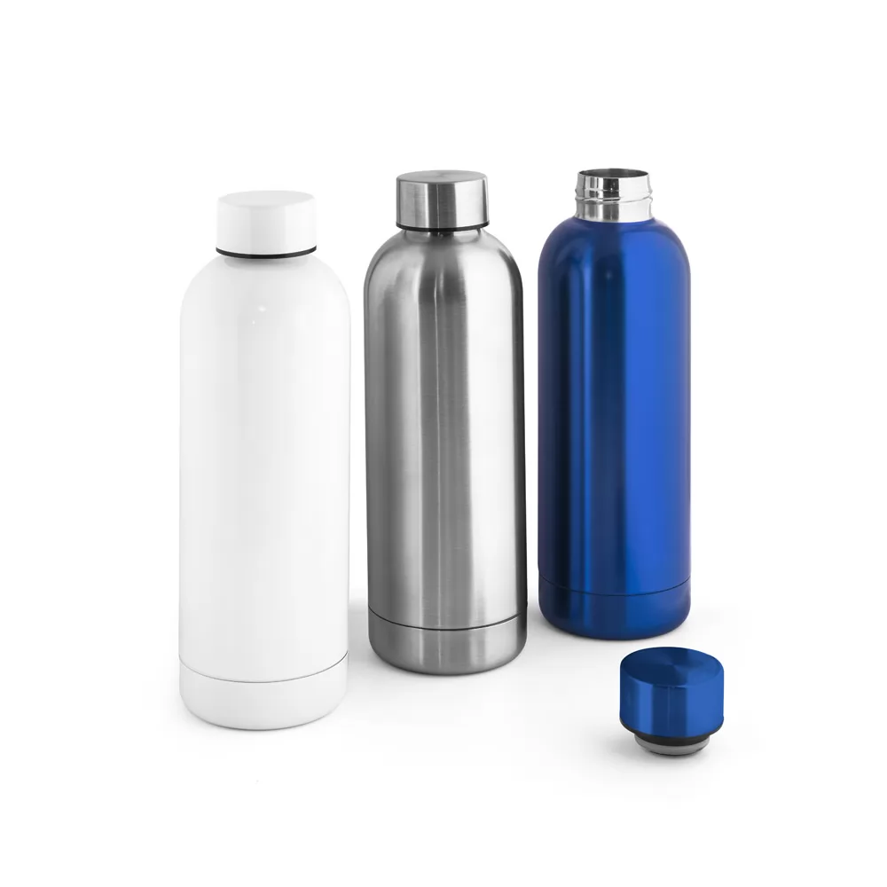 Garrafa em aço inox (90% reciclado) 550ml Personalizada Garrafa em aço inox (90% reciclado) 550ml Personalizada