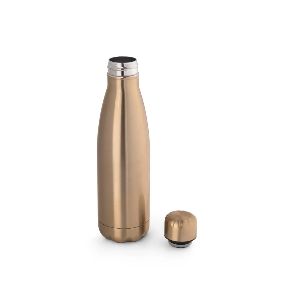 Garrafa em aço inox com acabamento mate metálico 510 mL Personalizada Garrafa em aço inox com acabamento mate metálico 510 mL Personalizada