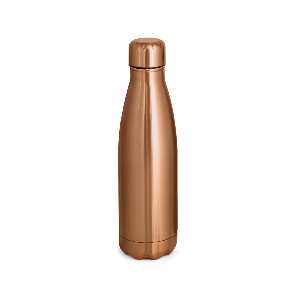 Garrafa em aço inox com acabamento mate metálico 510 mL Personalizada Garrafa em aço inox com acabamento mate metálico 510 mL Personalizada