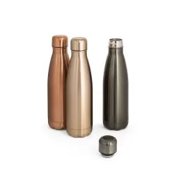 Garrafa em aço inox com acabamento mate metálico 510 mL Personalizada Garrafa em aço inox com acabamento mate metálico 510 mL Personalizada
