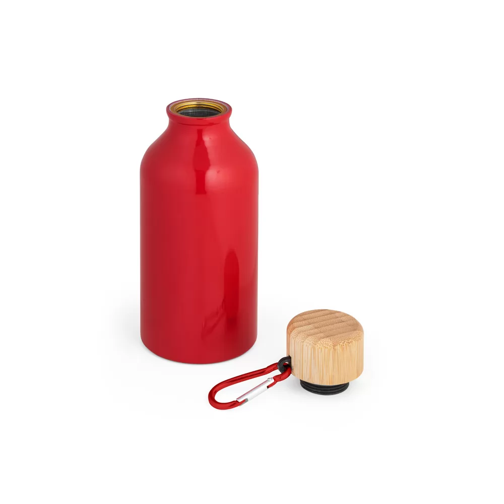 Garrafa em alumínio 100% reciclado 400ml Personalizada Garrafa em alumínio 100% reciclado 400ml Personalizada