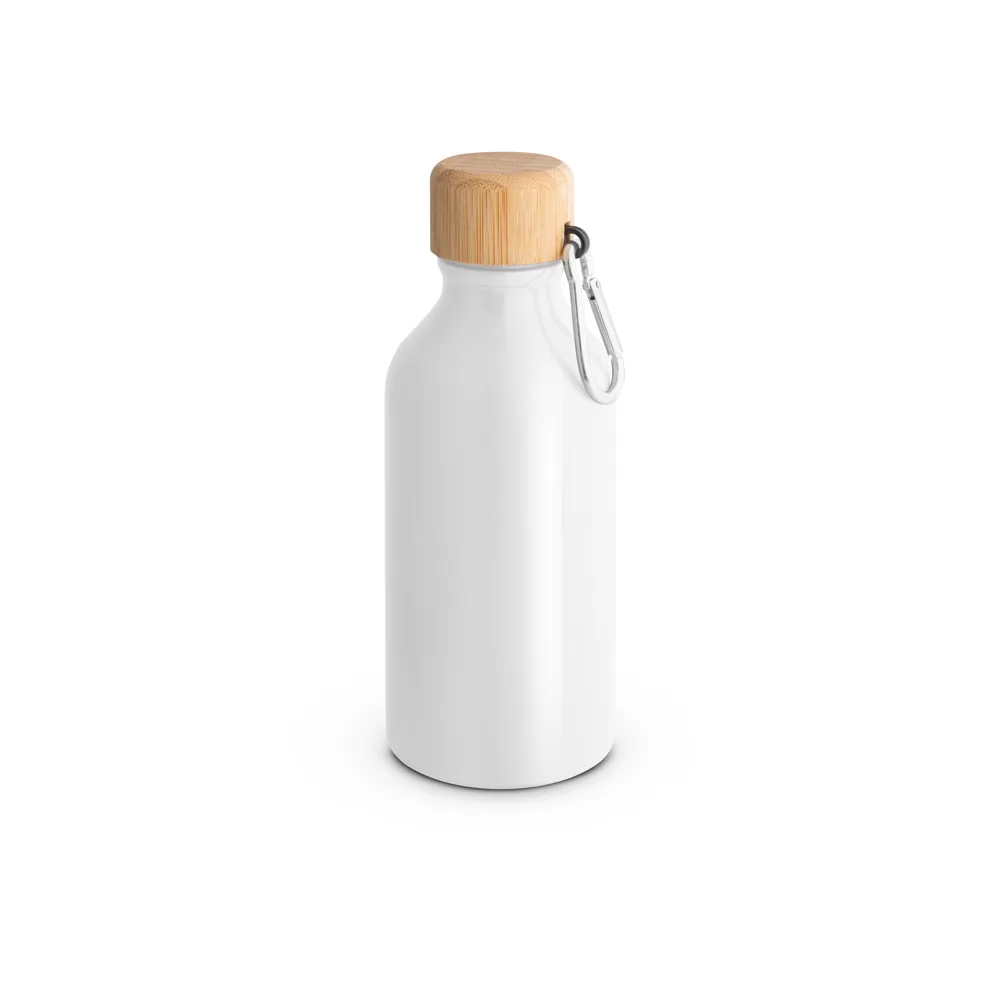 Garrafa em alumínio 100% reciclado 400ml Personalizada Garrafa em alumínio 100% reciclado 400ml Personalizada
