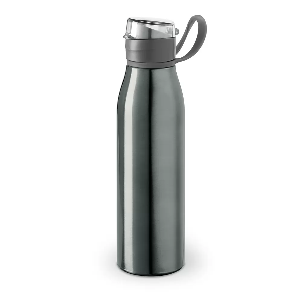 Garrafa em Alumínio 650ml Com Tampa Flip Top Personalizada