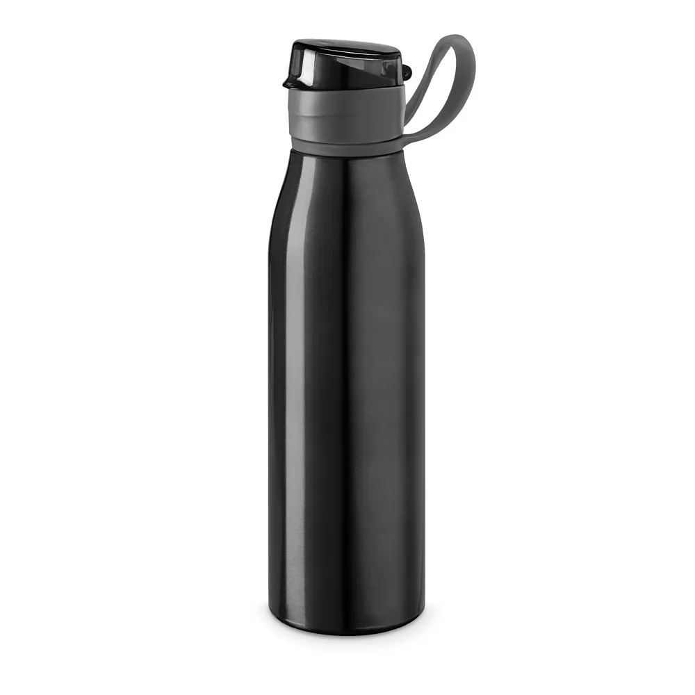 Garrafa em Alumínio 650ml Com Tampa Flip Top Personalizada
