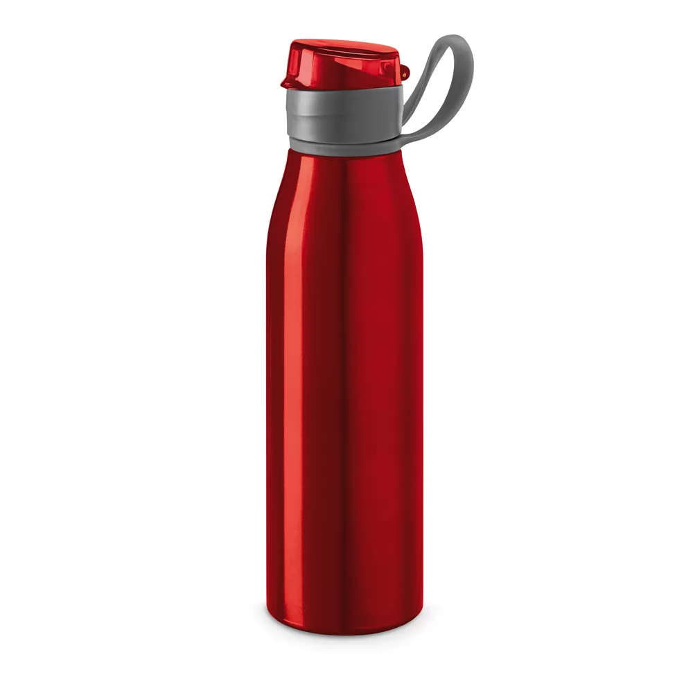 Garrafa em Alumínio 650ml Com Tampa Flip Top Personalizada