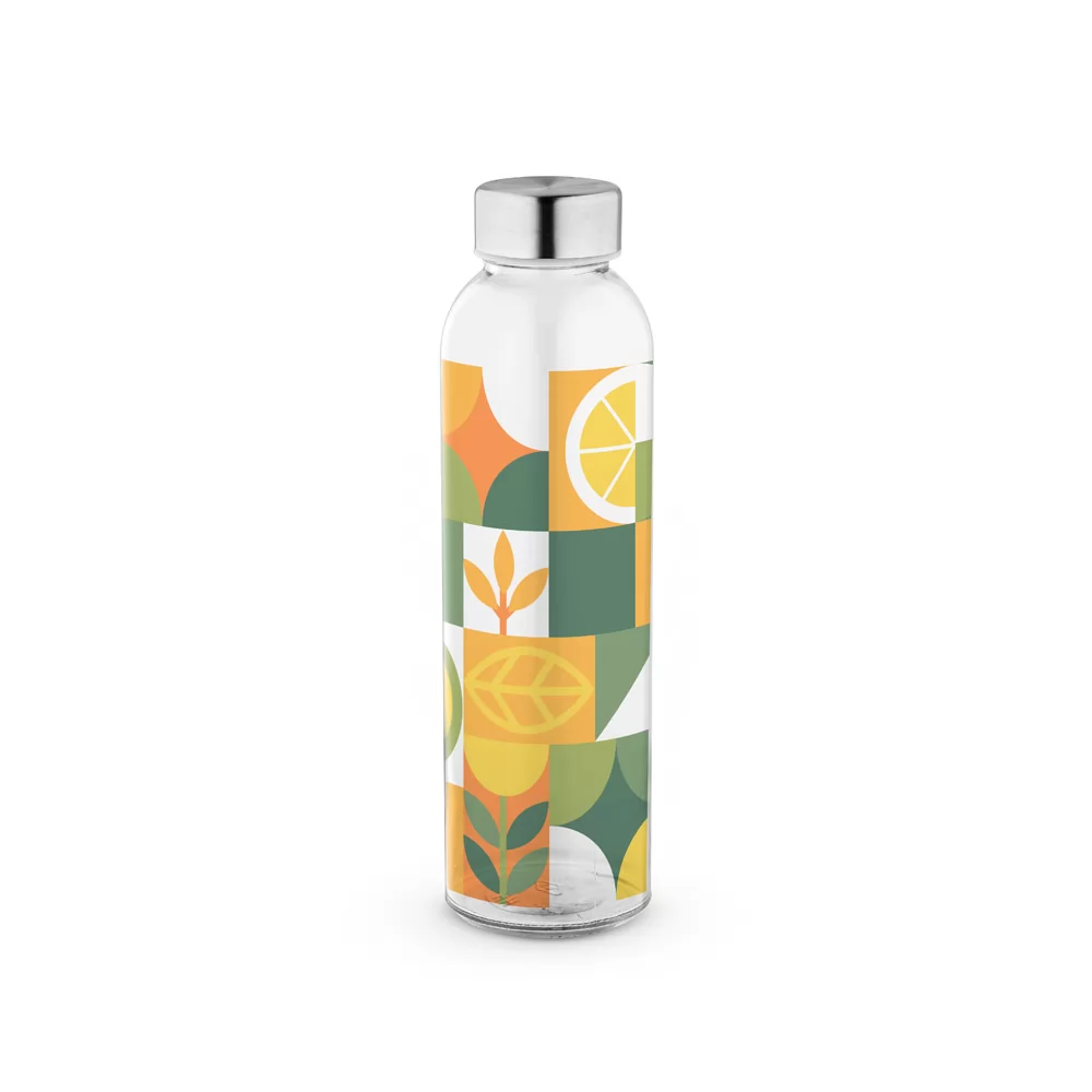 Garrafa em vidro 500 mL Personalizada Garrafa em vidro 500 mL Personalizada