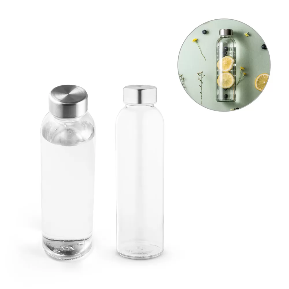 Garrafa em vidro 500 mL Personalizada Garrafa em vidro 500 mL Personalizada