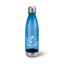 Garrafa Plástica com Acabamento em Aço Inox 700ml Personalizada Garrafa Plástica com Acabamento em Aço Inox 700ml Personalizada