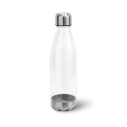 Garrafa Plástica com Acabamento em Aço Inox 700ml Personalizada Garrafa Plástica com Acabamento em Aço Inox 700ml Personalizada